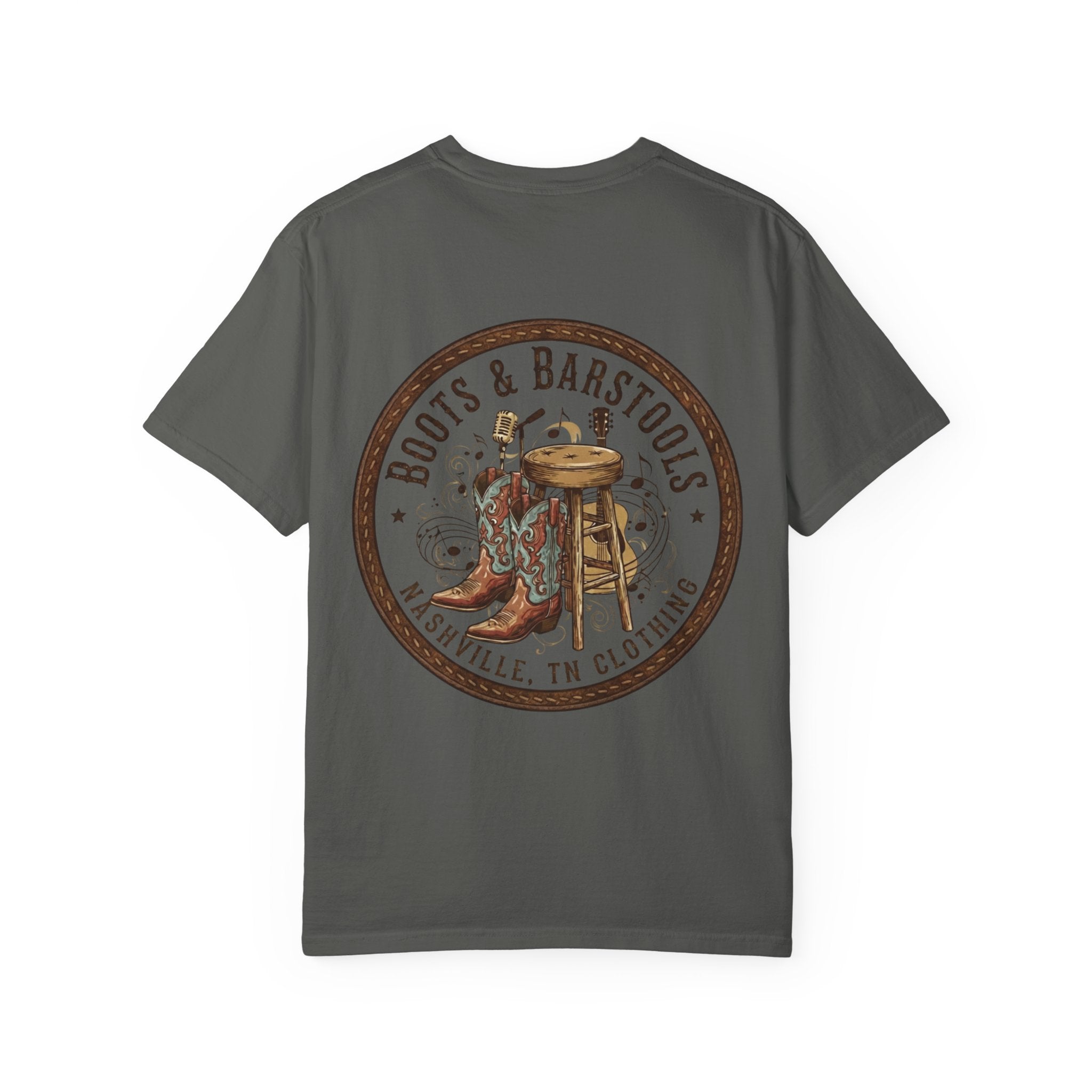 Boots & Barstools Graphic T-Shirt — Nashville Country Western Tee