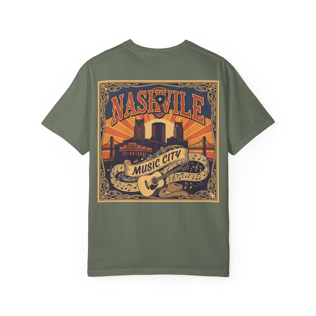 Nashville Music City Graphic T-Shirt