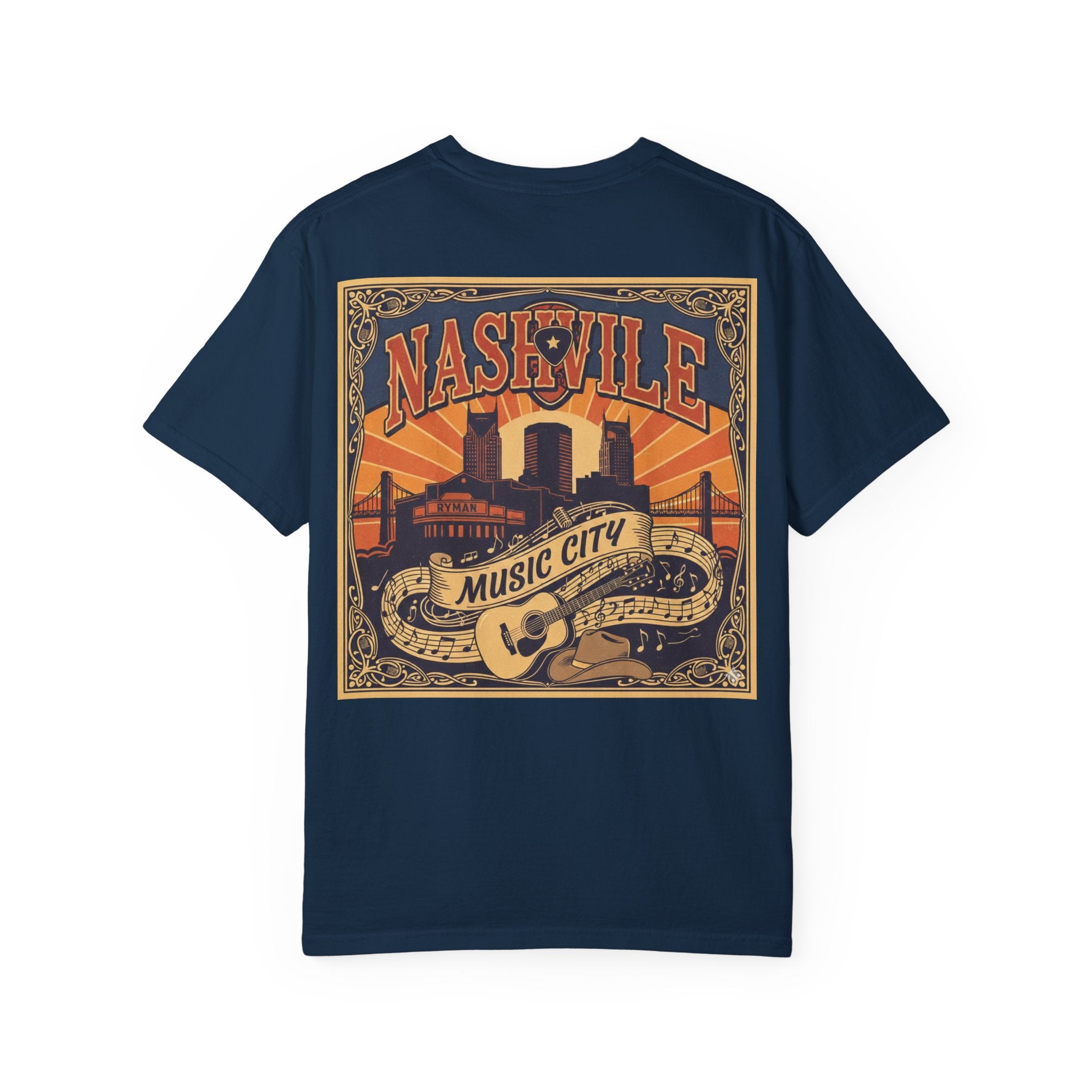 Nashville Music City Graphic T-Shirt