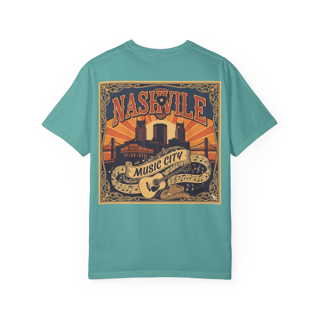 Nashville Music City Graphic T-Shirt