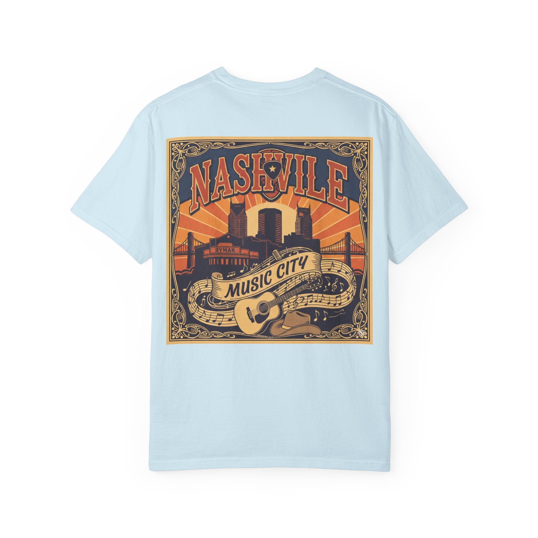 Nashville Music City Graphic T-Shirt