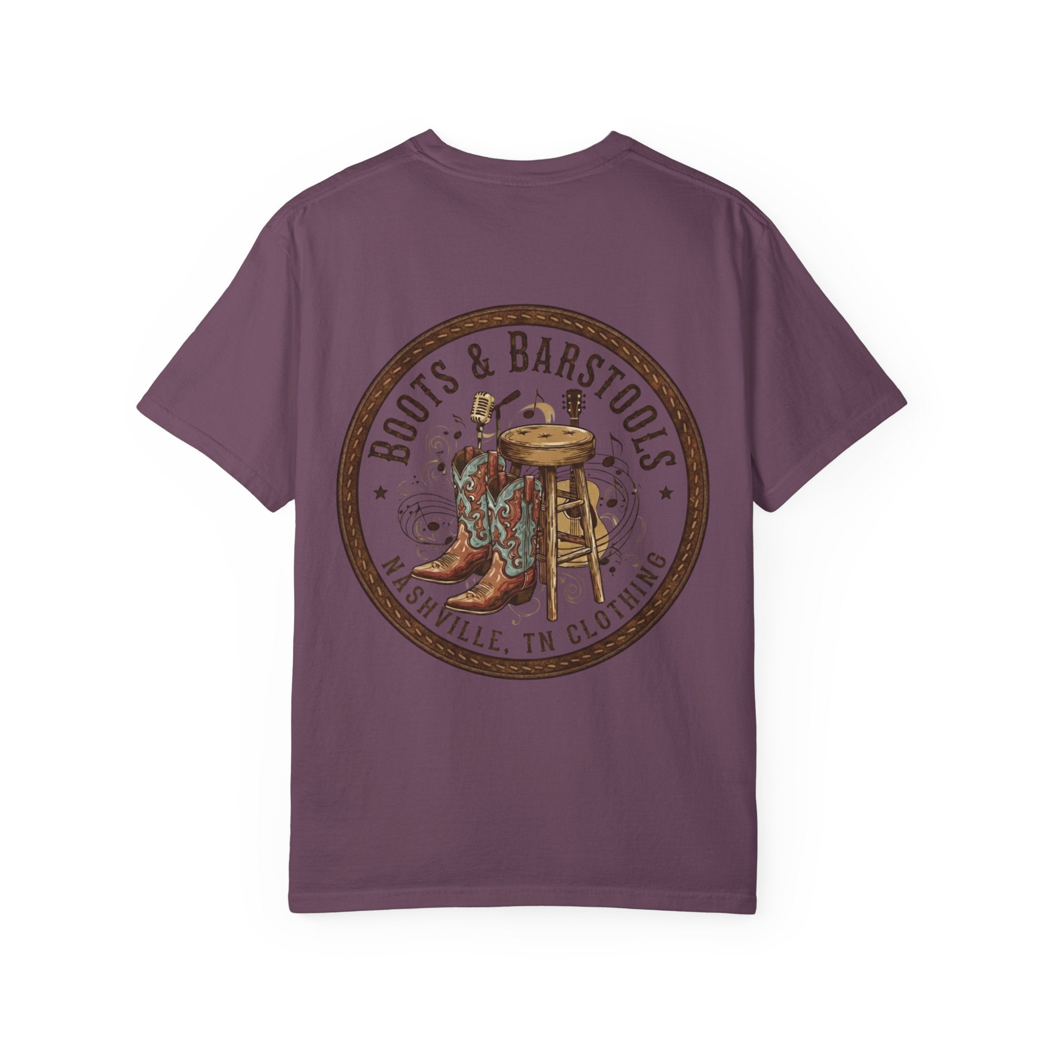 Boots & Barstools Graphic T-Shirt — Nashville Country Western Tee
