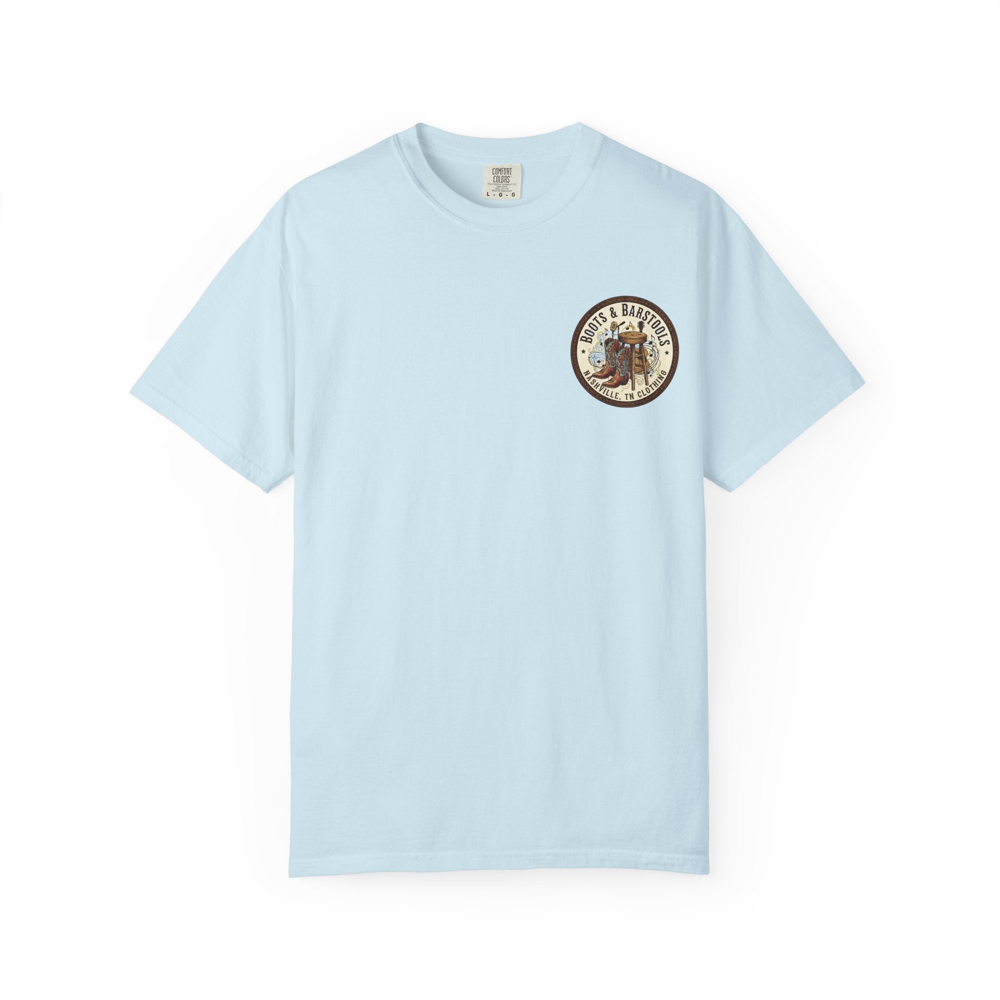 Men’s Live Music Nightly T-Shirt — Nashville Listening Room Vintage Microphone Tee
