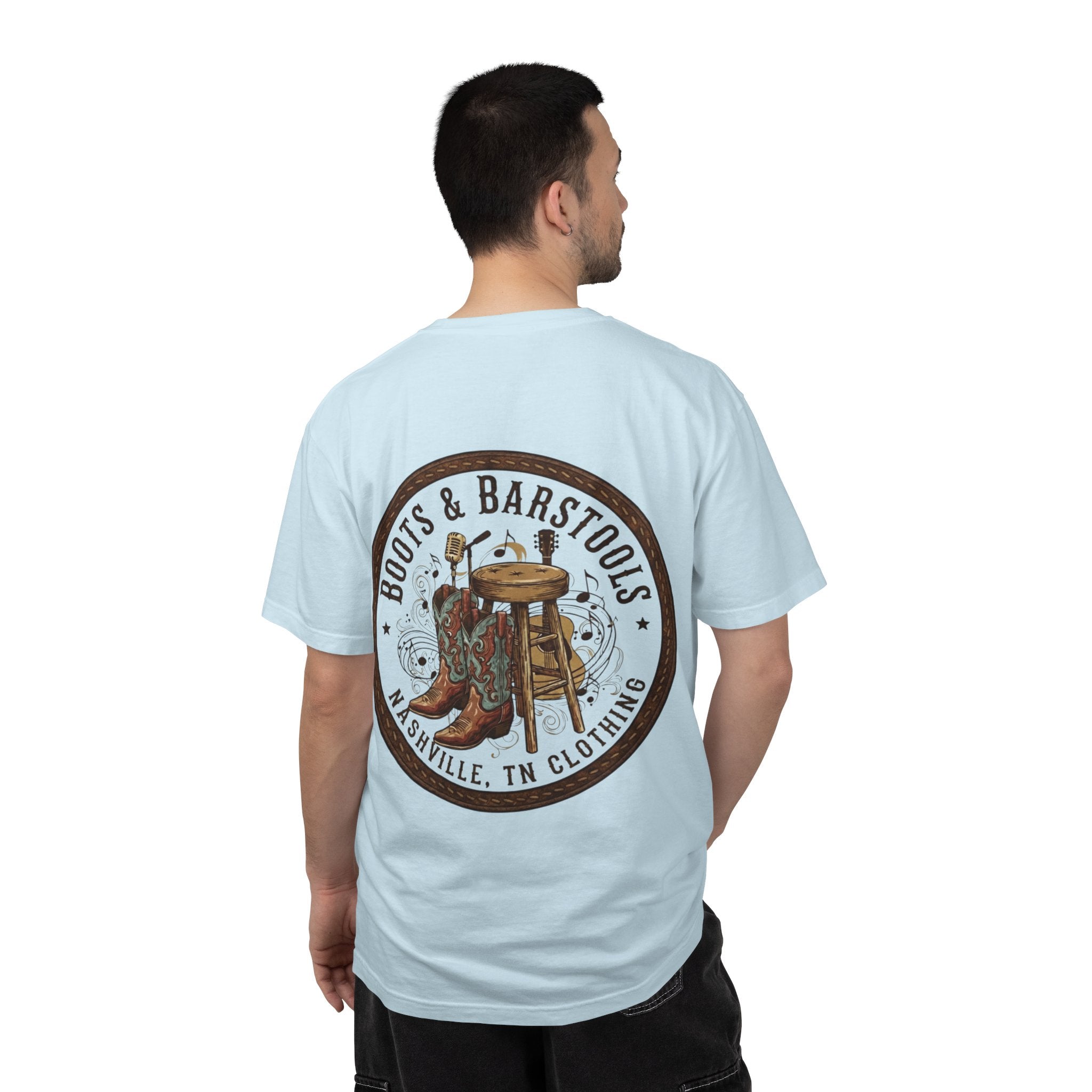 Boots & Barstools Graphic T-Shirt — Nashville Country Western Tee