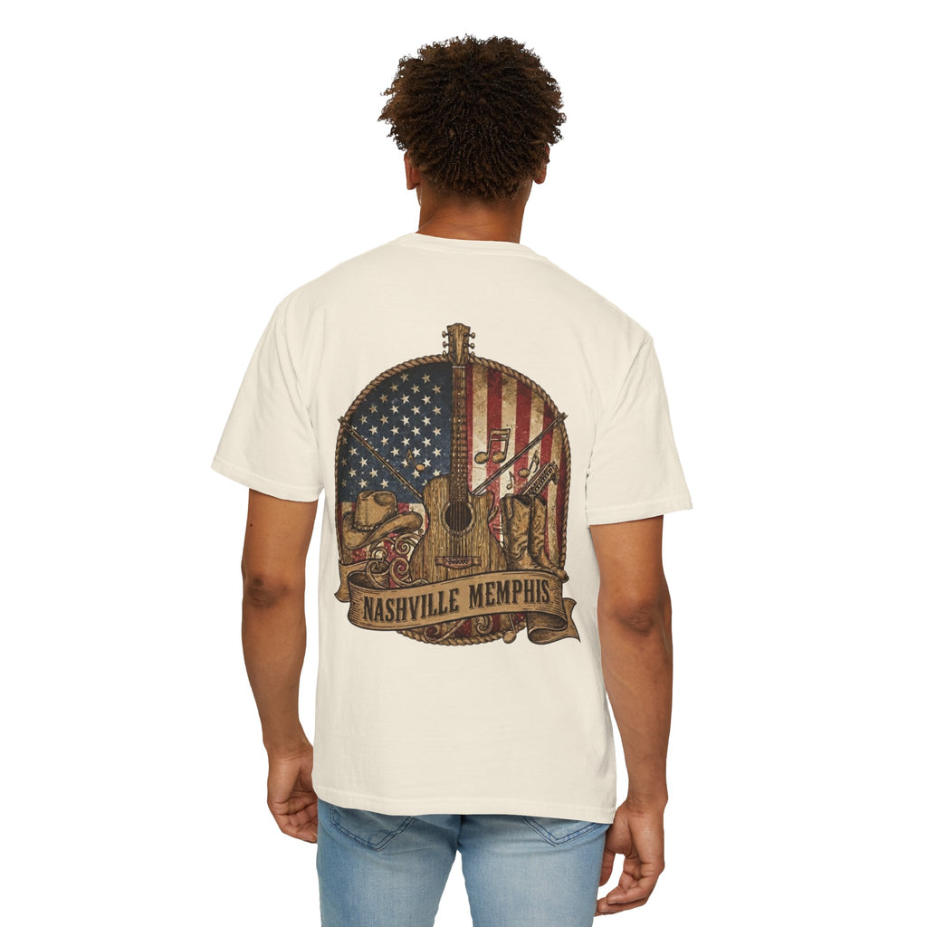 Nashville Music City Graphic T-Shirt