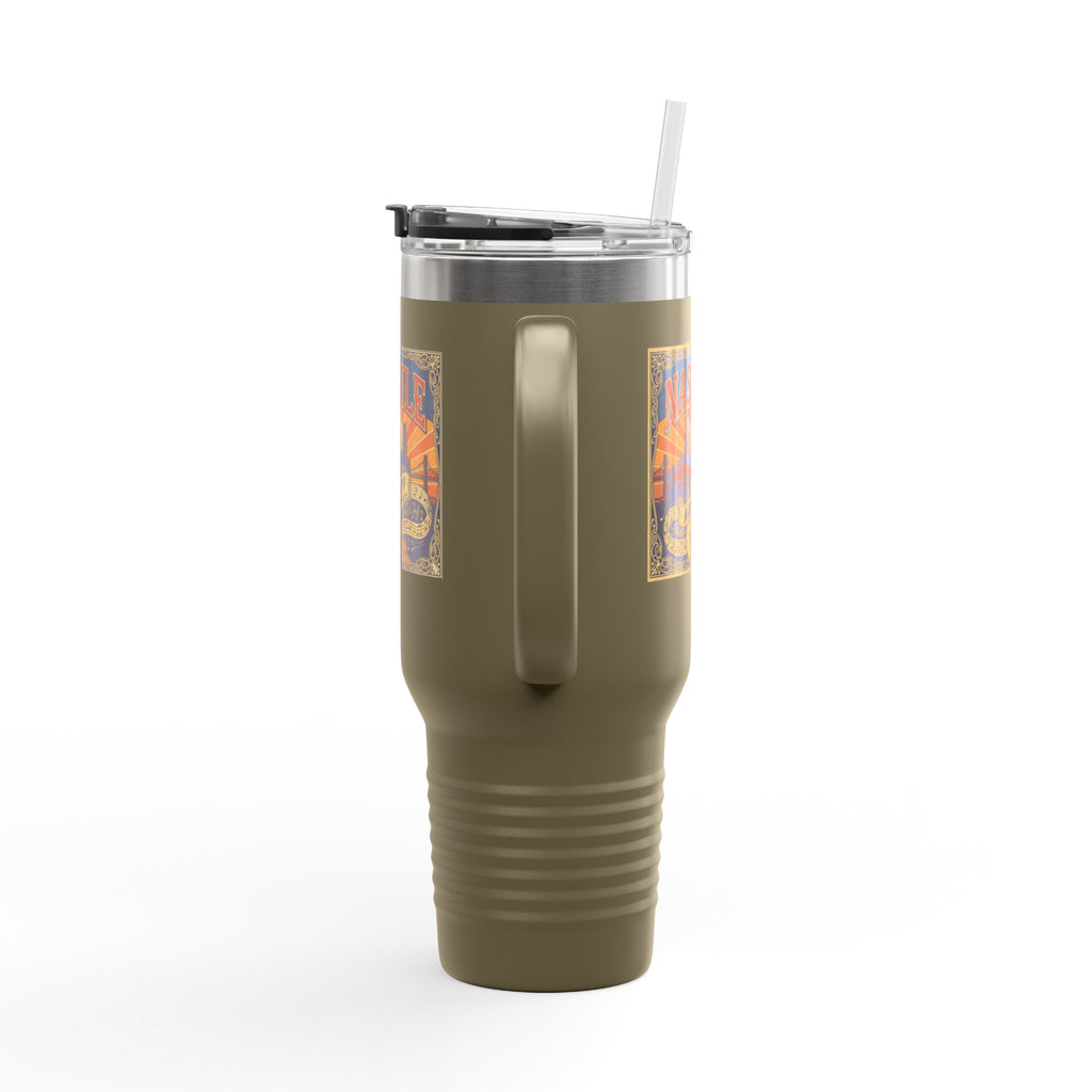 Nashville Music City 40oz Insulated Travel Mug