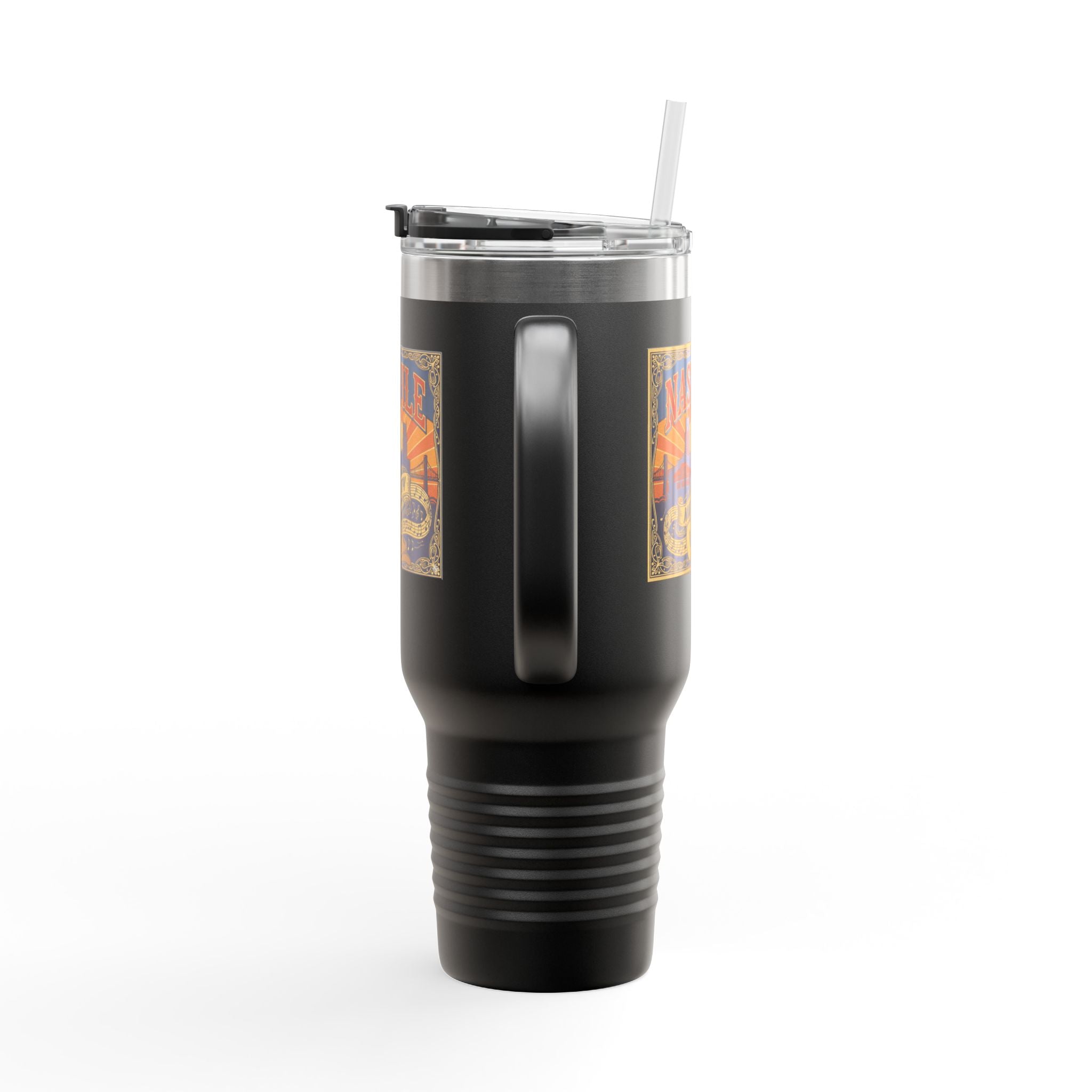 Nashville Music City 40oz Insulated Travel Mug
