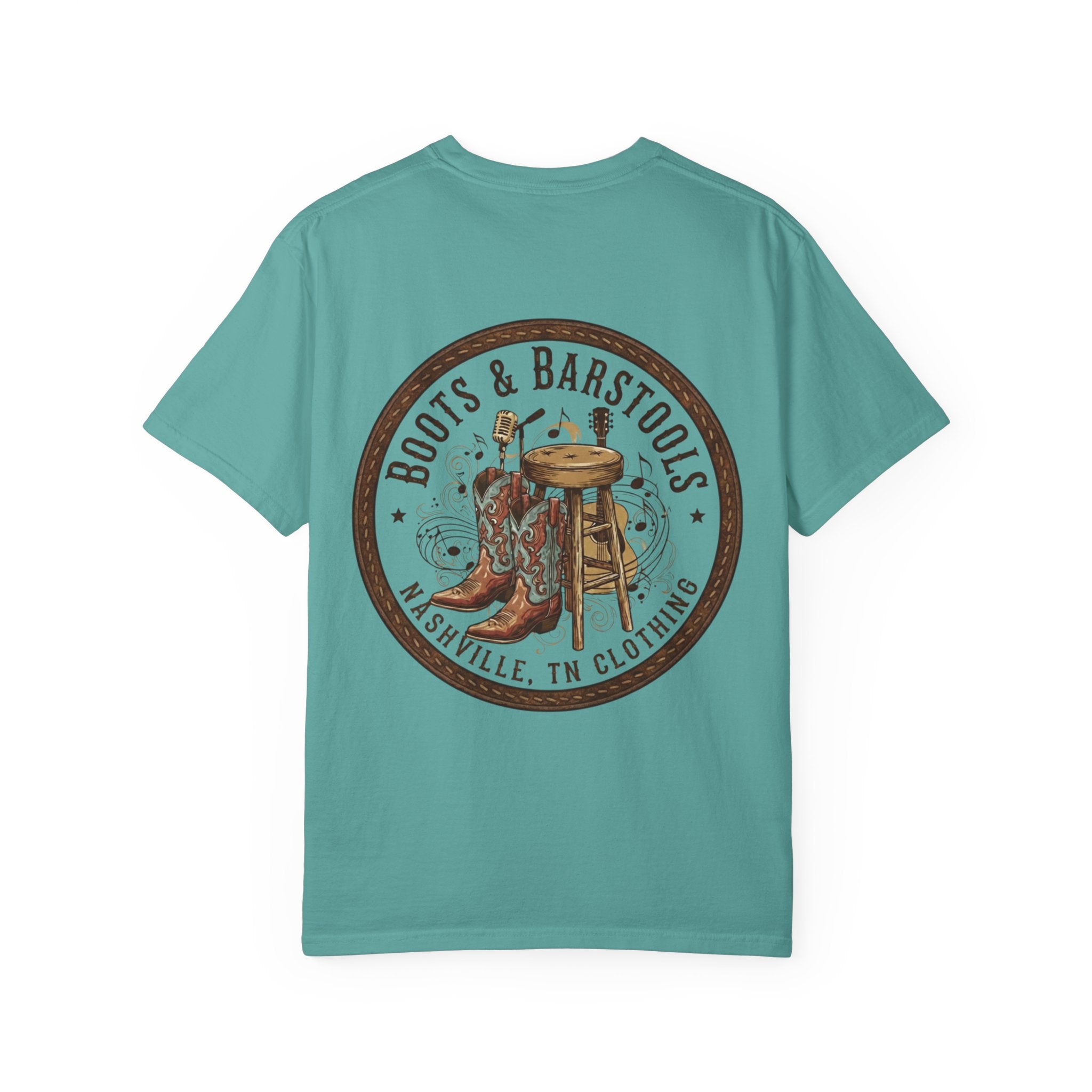 Boots & Barstools Graphic T-Shirt — Nashville Country Western Tee