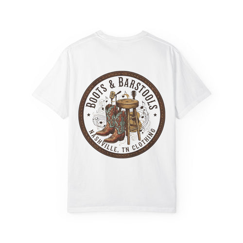 Boots & Barstools Graphic T-Shirt — Nashville Country Western Tee