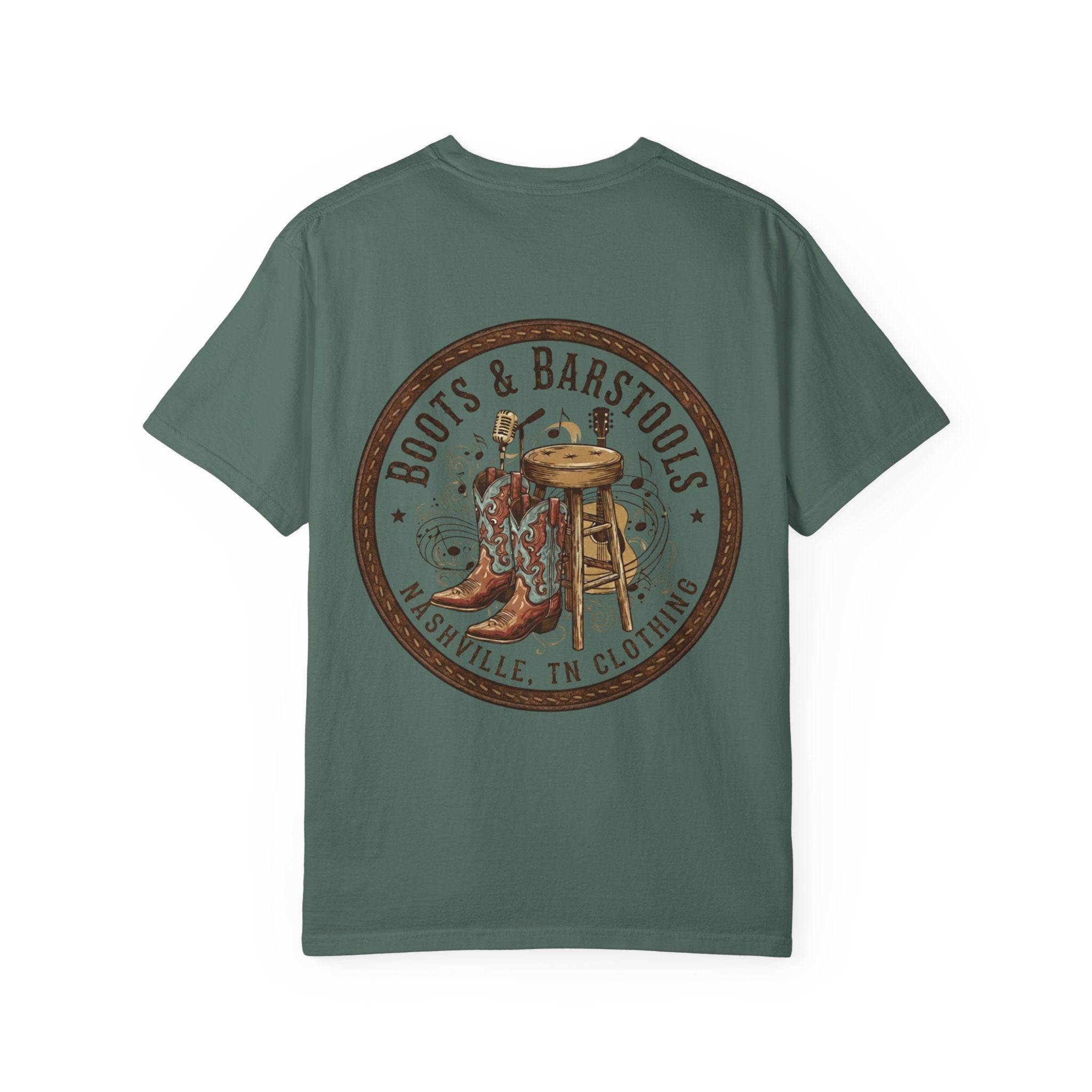Boots & Barstools Graphic T-Shirt — Nashville Country Western Tee