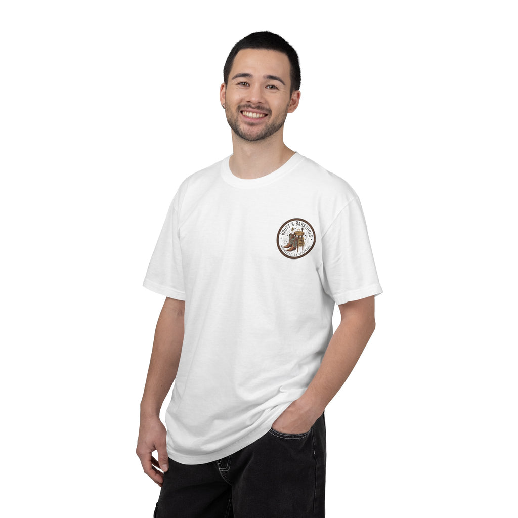 Luke Combs Category 10 Bar T-Shirt — Country Music American Flag Guitar Design