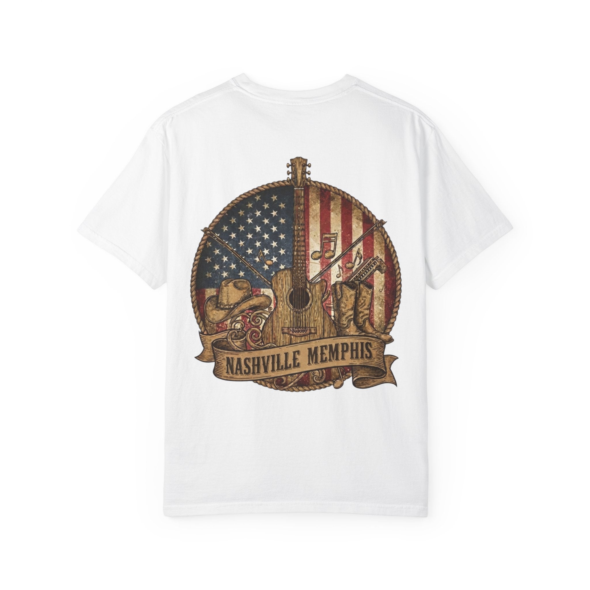 Nashville Music City Graphic T-Shirt