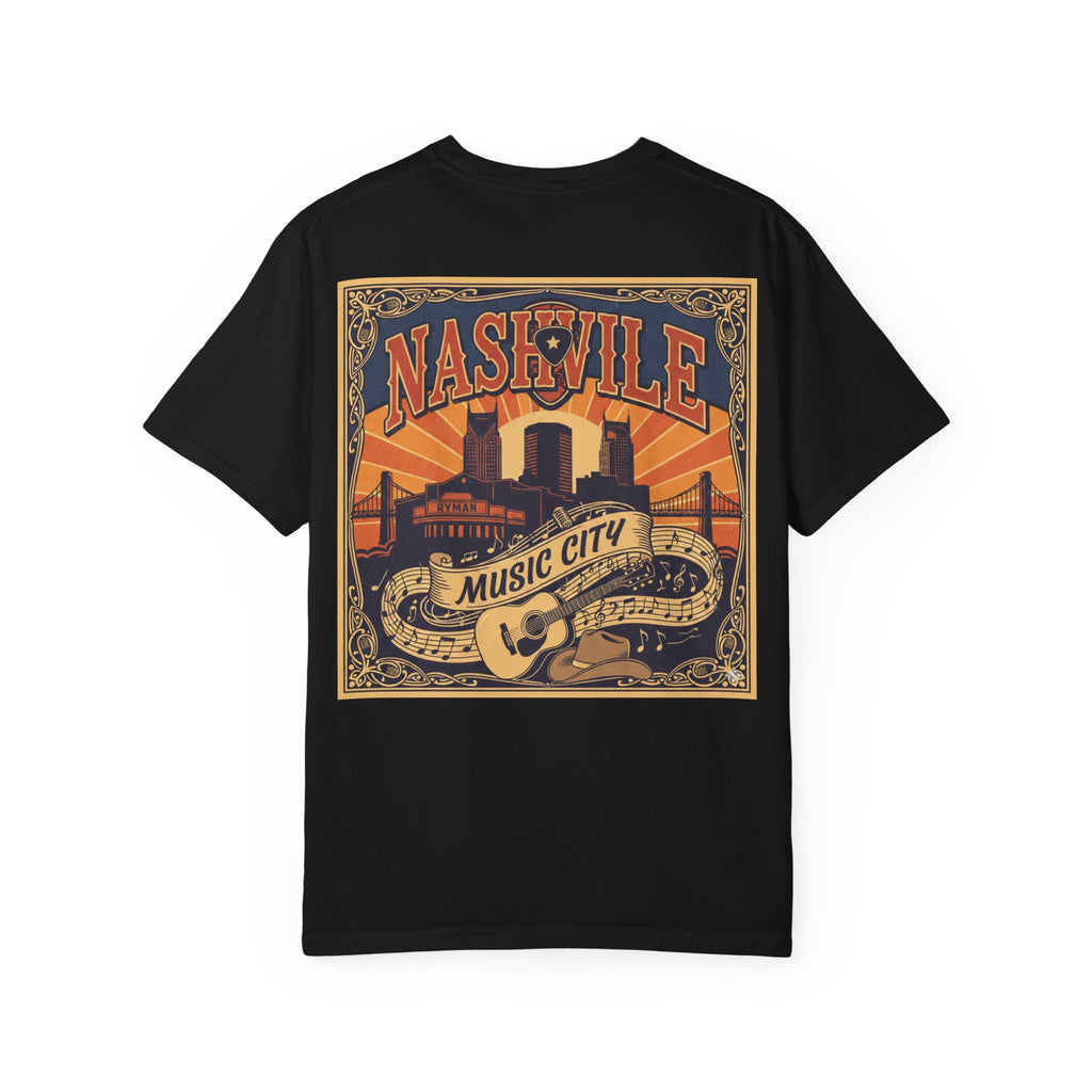 Nashville Music City Graphic T-Shirt